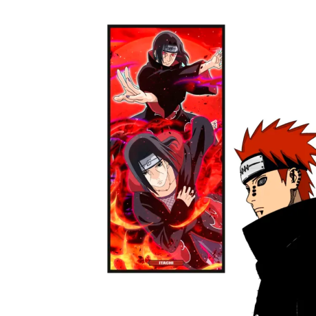 Naruto Anime Akatsuki Poster Set Pain Yahiko Itachi Tobi Obito Set of 12 Posters - Naruto Anime Posters |