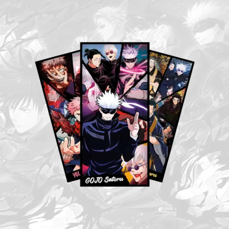 Jujutsu Kaisen Anime Series Gojo Satoru Sukuna Itadori Geto Suguru Megumi Nobara Set of 6 Poster