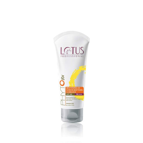 Phyto-Rx Whitening UV Screen Mattegel Sunblock SPF 60 PA+++ Brand: Lotus Professional