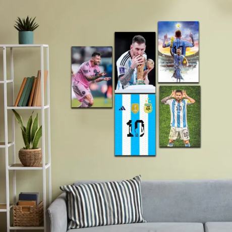 Messi Big 5pcs Posters