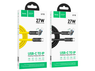 U118 iP Triumph PD rotating charging data cable