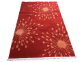 RH3 Red Handknotted Nepali Carpet 60 Knots 153 Cm x 243 Cm