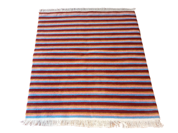Handmade Nepali Galaicha-Carpet 60 Knots 102 Cm x 108 Cm