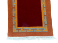RH21 Red Color 62 Cm x 185 Cm 60 Knots Handknotted Nepali Carpet