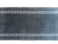 Traditional Nepalese Grey Blue Rug - 60 Knots Quality, 61cm x 182cm