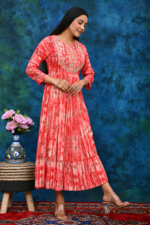 Womens Fancy Embroidery Anarkali Gown