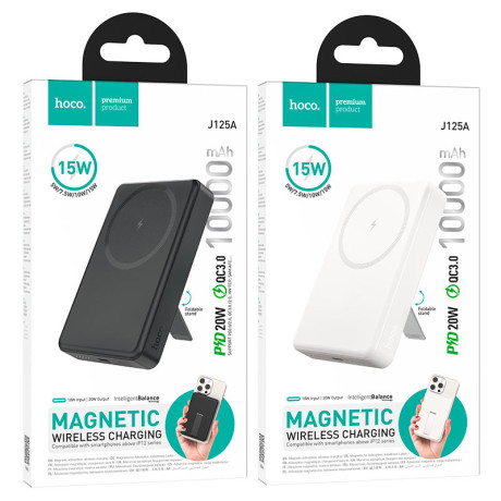 J125A Power PD20W magnetic fast charging power bank(10000mAh)