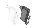 J126 Travel 22.5W fully compatible power bank with cable(US/EU)(10000mAh)