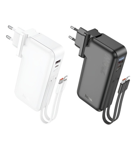 J126 Travel 22.5W fully compatible power bank with cable(US/EU)(10000mAh)