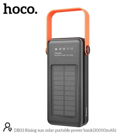 DB33 PD solar portable power bank(30000mAh)