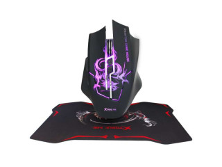 Xtrike GMP-501 Gaming mouse with mouse pad Combo 2 in 1