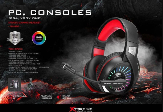 XTRIKE GH-890 Wired gaming headphone