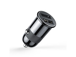 C-A06 3.1A dual-port smart car charger black