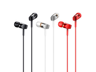 JR-E209 metal wired earphone-Red
