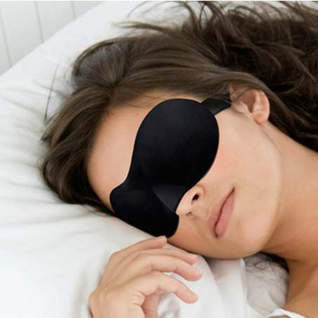 JR-CY375 sleep eye mask (including earplug + storage bag) black