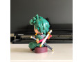 One Piece Roronoa Zoro Smiling face Sitting Action Figure