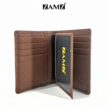 Zamz Premium Quality Genuine Leather Billbook License Cardholder Wallet For Men | Fashion Leather Wallet For Men