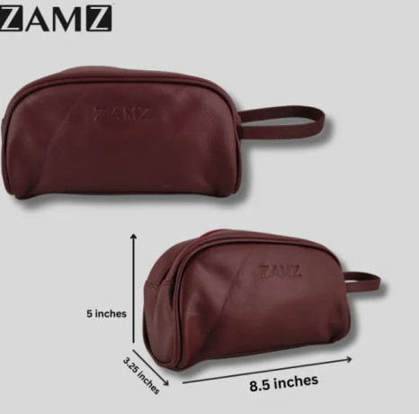 zamz-genuine-leather-toiletry-bag-for-unisex-make-up-organizer-multifunction-portable-makeup-pouch-big-0