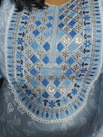 Anarkali Set Blue