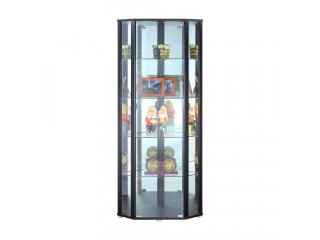 GRATIA GLASS SHOW CABINET 52CM BK