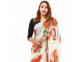Women's Floral Printed Chiffon Saree
