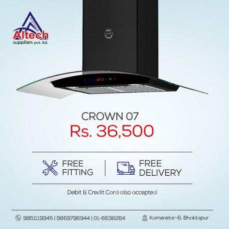 Crown107 Kitchen Chimney