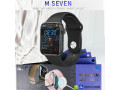 M Seven Series 7 Smartwatch with NFC and Wireless Charging