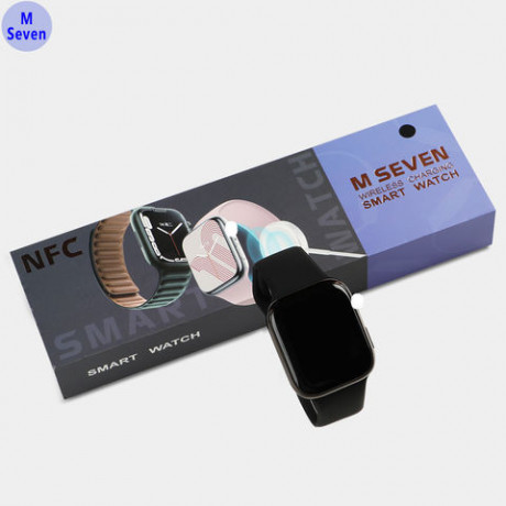 M Seven Series 7 Smartwatch with NFC and Wireless Charging