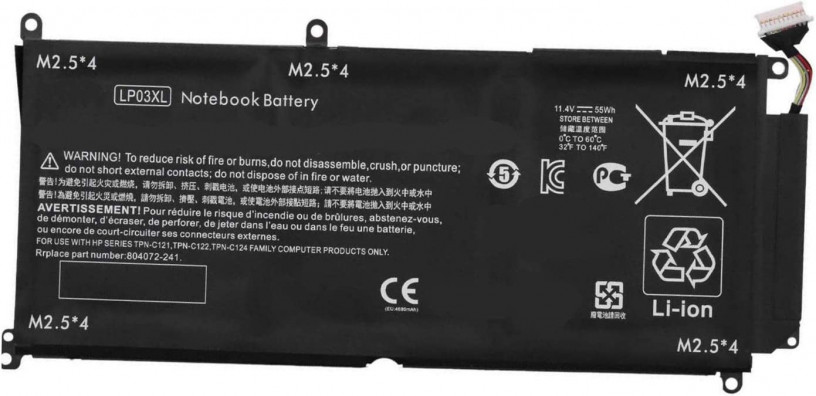 Laptop battery for HP LP03XL ,15-ae000 15-ae100 M6-P113Dx M6-P ,LP03048XL