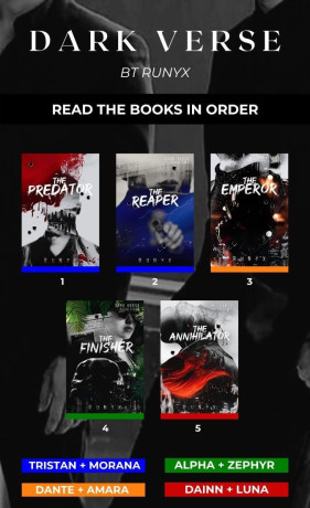 Dark Verse Book 5 | The Annihilator: A Dark Obsession Romance + The Finisher + The Emperor + The Reaper + The Predator