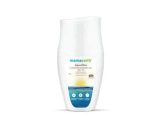 Mamaearth Aqua Glow Hydrating Sunscreen Gel with Himalayan Thermal Water and Hyaluronic Acid - 50gm