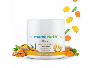 Mamaearth Ubtan Night Face Mask 100gm