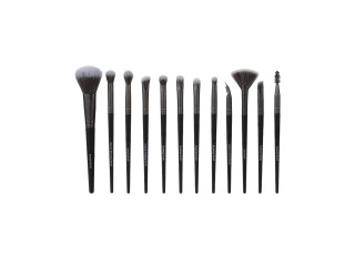 Miniso Premium Classic Makeup Brush Set (12 pcs)(Black)