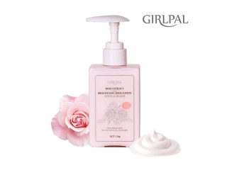 GIRLPAL ROSE EXTRACT BRIGHTENING BODY LOTION - 200ml