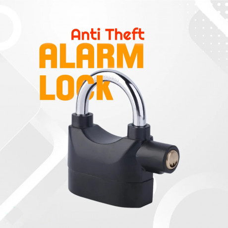 Anti Theft Alarm Siren Lock 2 In 1 Function