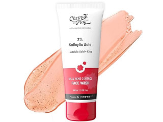 Chemist at Play Oil & Acne Control Face Wash - 100ML (2% Salicylic Acid + Azelaic Acid + Cica)