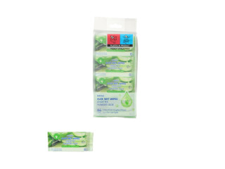 Miniso Aloe Wet Wipes (8 Wipes × 8 Packs)