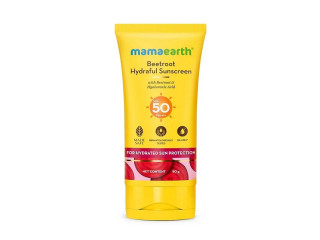 Mamaearth Beetroot Hydraful Sunscreen - 50gm