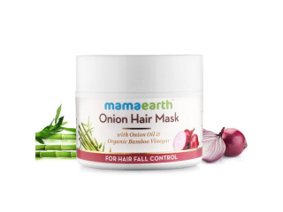 Mamaearth Onion Hair Mask For Hair Fall Control (200gm)