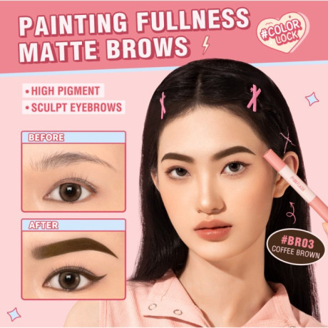 Pink Flash-E16 Smudge Proof Brow Pomade