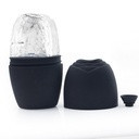 Ice Grid Face Roller, Color: Black