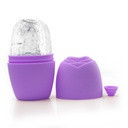 Ice Grid Face Roller, Color: Purple