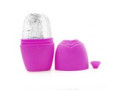 Ice Grid Face Roller, Color: Red