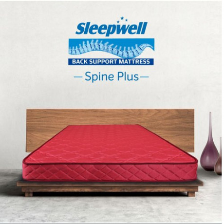 Spine Plus Sleepwell Mattress with 8 thick and (78×60)