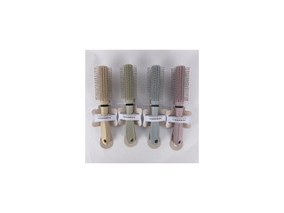 Fine Hairdressing Comb Roll Brush Color: Green