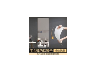 Full-Body Wall-Mounted Perforation Mirror Brand: Miniso