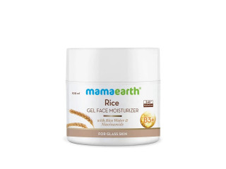 Mamaearth Rice Gel Face Moisturizer With Rice Water & Niacinamide for Glass Skin - 100 ml