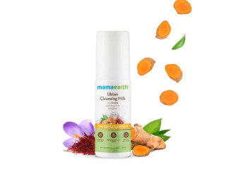Mamaearth Ubtan Cleansing Milk with Turmeric & Saffron for Gentle Cleansing â€“ 100ml Brand: Mamaearth