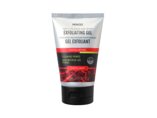 Men?s Volcanic Mud Series Exfoliating Gel Brand: Miniso