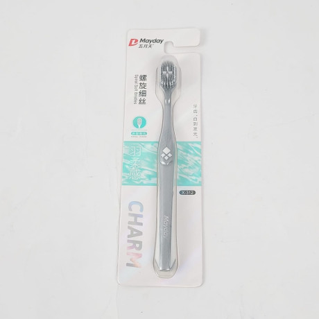 Spiral fine wire adult toothbrush -X-312 Brand: CC Brand
